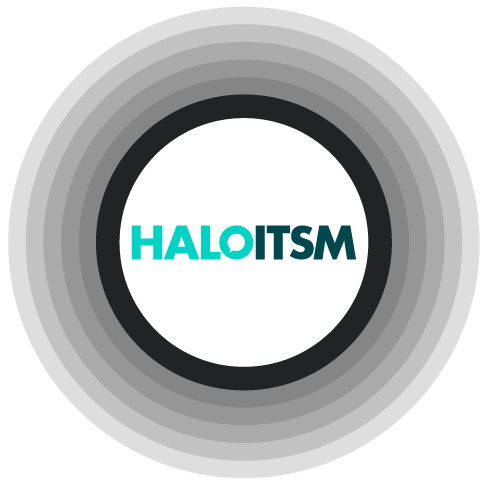 Halo ITSM Logo shapes highlight